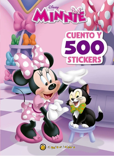 Libro Infantil Minnie A La Moda Mundo De Stickers Ed. Guadal