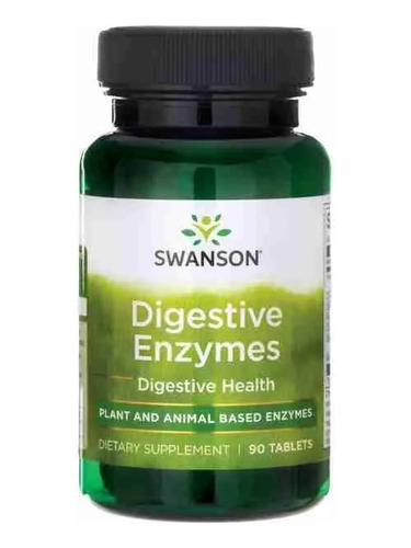 Digestives Enzymes 90 Tabletas Swanson