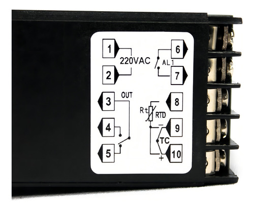 Controlador de temperatura de salida de relé REX-C100-R-R