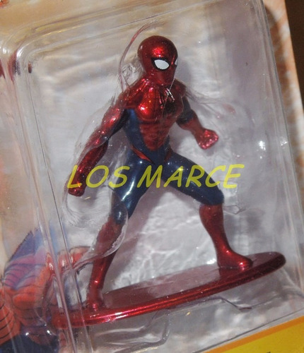 Spiderman Hombre Araña Figura De Metal De 4cm Jada