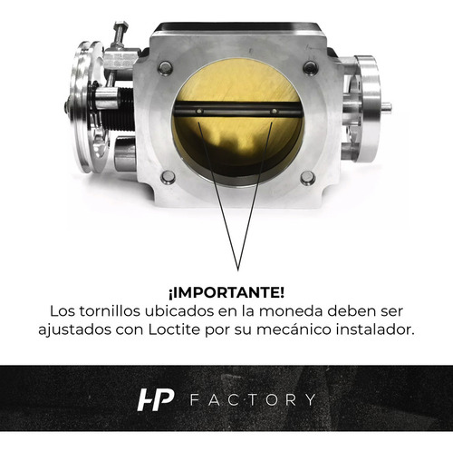 Cuerpo Mariposa 90mm Universal Competición Ftx Fueltech
