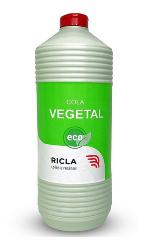 Cola Vegetal 1kg - Adesivo Artesanato Papel - Biodegradável