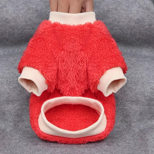 Imagen 4 de 8 de Poleron Chaleco Ropa Para Perros Gatos Mascotas Polar Suave