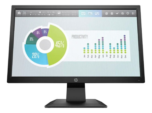 Monitor Hp P204v 19.5  Hd (1600 X 900) /60hz 5ms Hdmi/vga