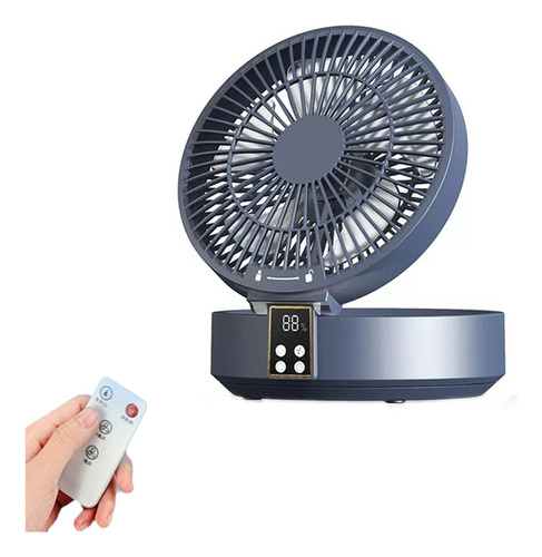 Ventilador Eléctrico Plegable Para Acampar Sin Cables