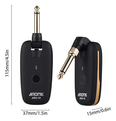 Transmisor Uhf Portátil Recargable Con Sistema Inalámbrico D