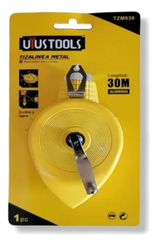 Tizador Metálico Para Albañil - 30 Metros - Uyustools
