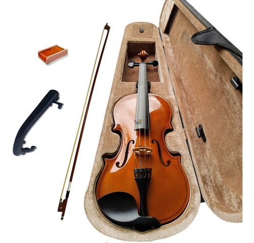 Kit Violino Dominante Infantil  1/2 Ou 3/4 + Espaleira