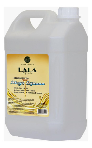 Shampoo Neutro Capilar De Lavatório 5l E Mascara Capilar