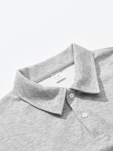 Sudadera Holgada Con Solapas Y Botones Para Hombre
