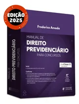 Comprar Manual De Direito Previdenciário Para Concursos (2025)