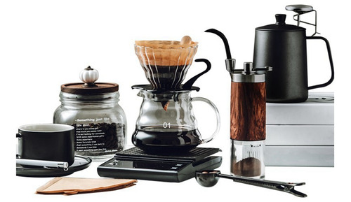 Set De Café Hecho A Mano Para Exteriores, Barista Tools, Fil