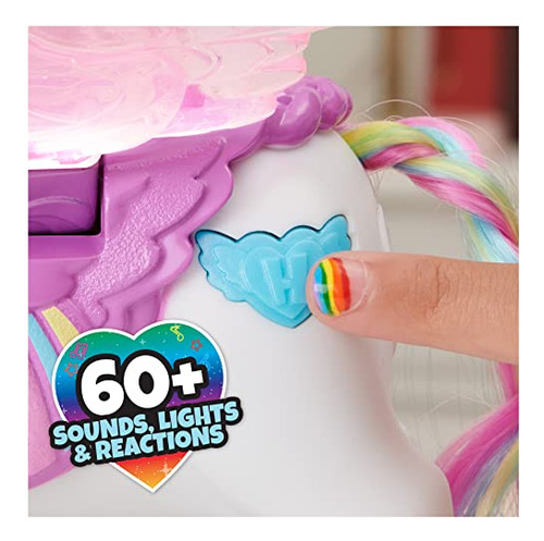 Hatchicorn Unicorn De Toy Hatchimals Collegables Con Luces