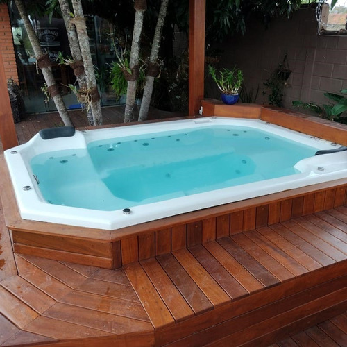 Spa Vancouver 2,90x2,20x1,00 Com Aquecedor Cromoled Ozônio
