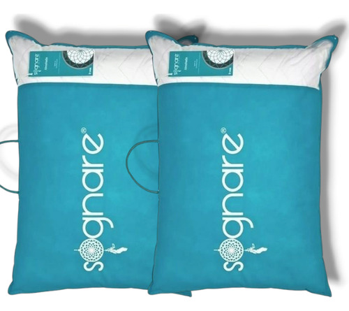 Pack De 4 Almohadas Sognare King Zize Precio Especial Blanco