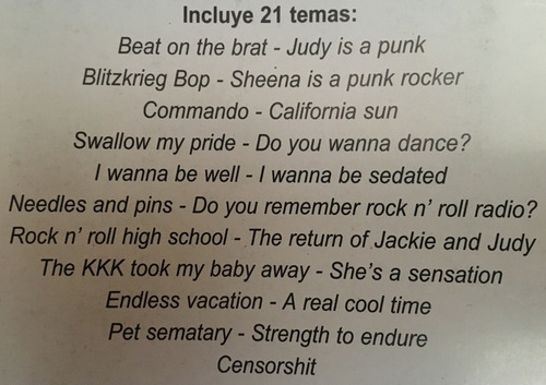 Libro Para Tocar Y Cantar Con Letras Y Acordes Ramones