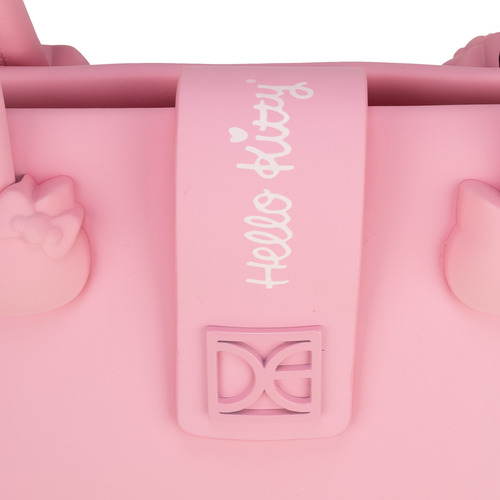 Bolsa Satchel Oe X Hello Kitty Chico Rosa Chico