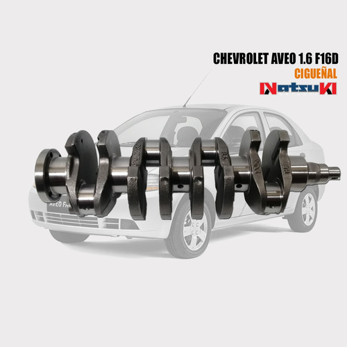 Cigüeñal Chevrolet Aveo 1,6 F16d Estándar