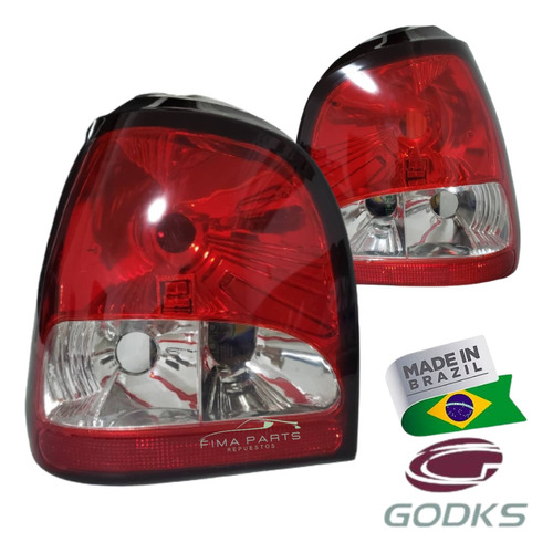 Stop Traseros Vw Gol 95-99 Godks Par