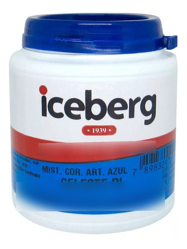 Corante Em Pó Alimentício 100g Iceberg Azul Celeste