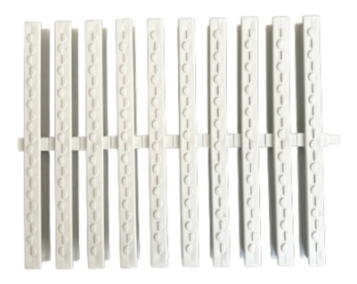 Grelha Plástica Flexível Para Piscinas 10cm - Kit 18 Metros