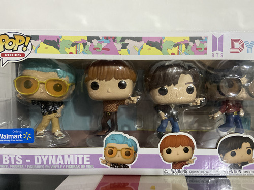 Funko Pop Colección Bts Diamntae 7 Pza Originales