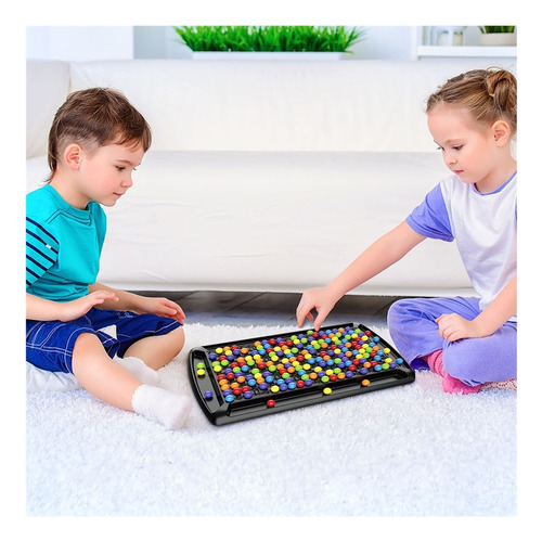 Juego Divertido De Combinación De Bolas De Arcoíris Para Niñ