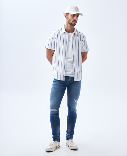 Camiseta Americanino 842f012 Blanco 0 C
