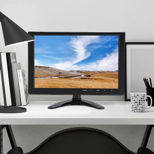 Monitor Lcd De 10.1 Pulgadas, Universal 1280x: 10 Hd Small M