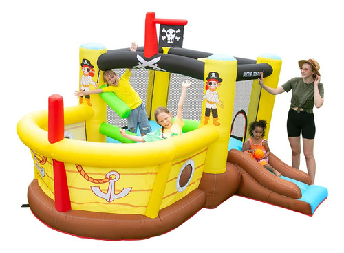Doctor Dolphin Bounce House - Tobogn Inflable Con Obstculos