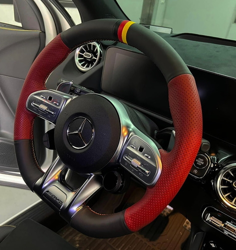 Funda De Volante Nt Mercedes Amg 2019-2024 Piel Autentica