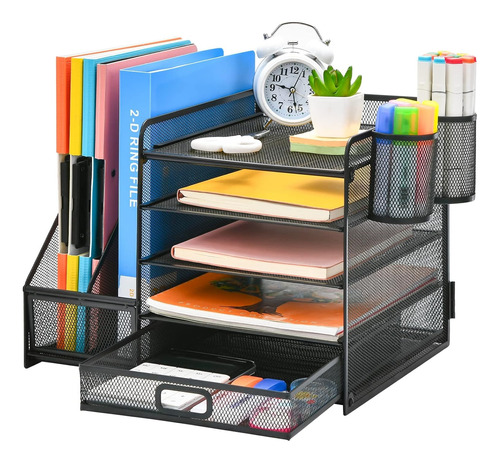 Timotech Organizador De Escritorio Con Soporte Para Archivos