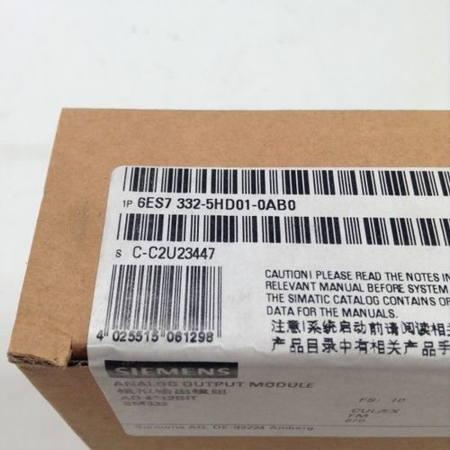 Modulo Salida Análogica Para Plc Siemens Simatic S7-300