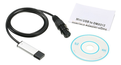 Usb A Dmx Interface Adaptador Led Dmx512 Ordenador Ordenador