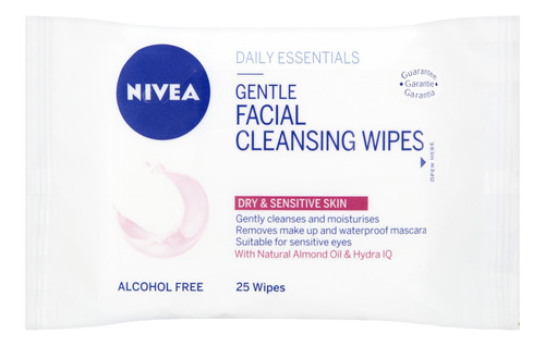 Nivea Toallitas Limpiadoras Faciales Suaves Visage (paquete.