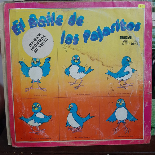 Vinilo Orquesta Tabaco El Baile De Los Pajaritos Zzz If1