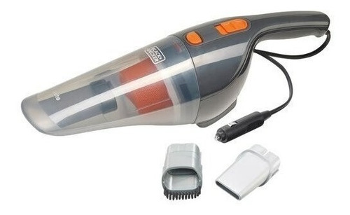 Imagen 2 de 2 de Aspiradora De mano Black+Decker BDCV370-LA 370ml gris y naranja 12V