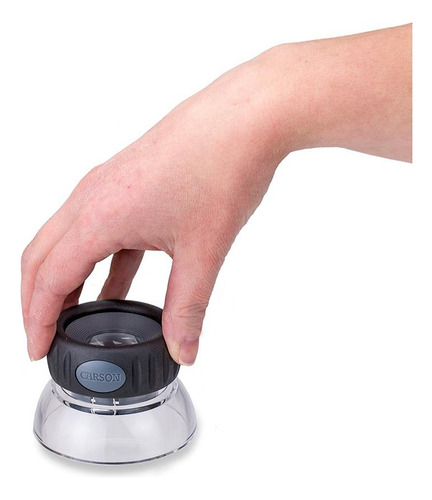 Lupa De Olho Lumiloupeplus Ajuste De Foco Zoom 10.5x Carson