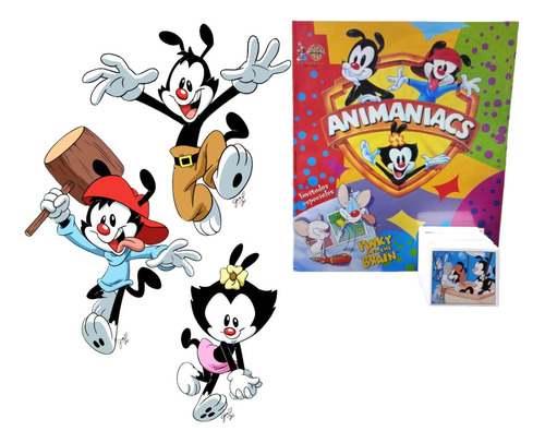 Álbum Animaniacs + Todas Sus Láminas A Pegar