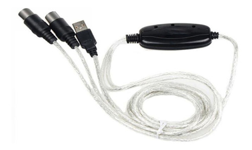 Cable Convertidor Midi A Usb Conecta Tu Teclado A Pc O Mac