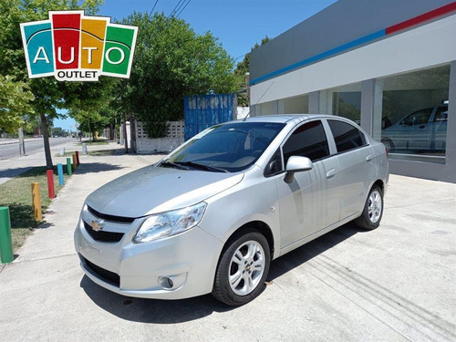 Chevrolet Sail Lt 2013 Gris Plata 4 Puertas