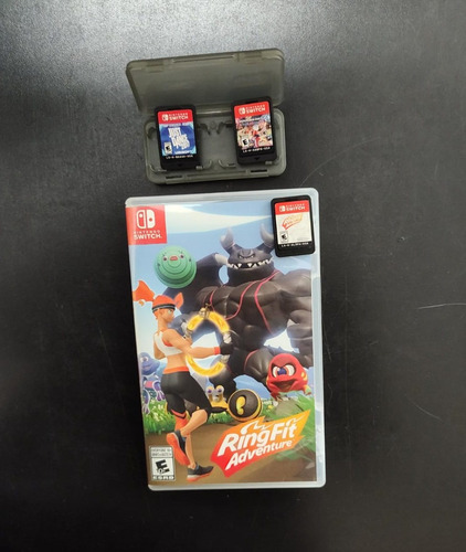 Nintendo Switch 32gb + 4 Joy-con + Ringfit + Juegos + Extra (Usado)