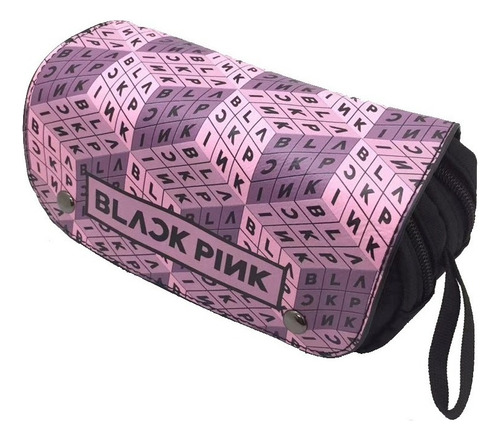 Estuche Para Lápices Blackpink Student Con Doble Cremallera