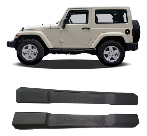 Estribos Jeep Jk 2007 2008 2009 2010 2011  Wrangler Sahara