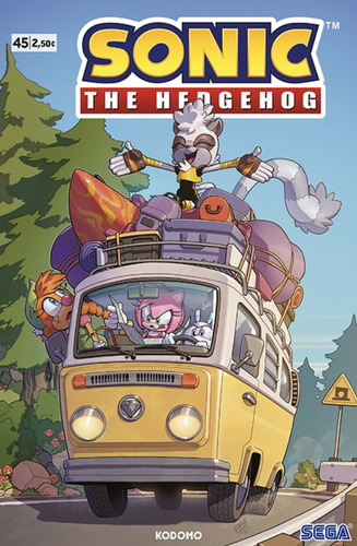 Sonic The Hedgehog, De Vario., Vol. 45. Editorial Ecc, Tapa Blanda En Español