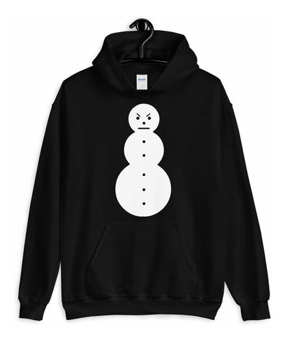 Snowman Unisex Sudadera Capucha Cte Muñeco Nieve Mad