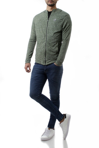 Imagen 2 de 2 de Camperita Liviana Hoodie C/capucha Hombre No End 35400