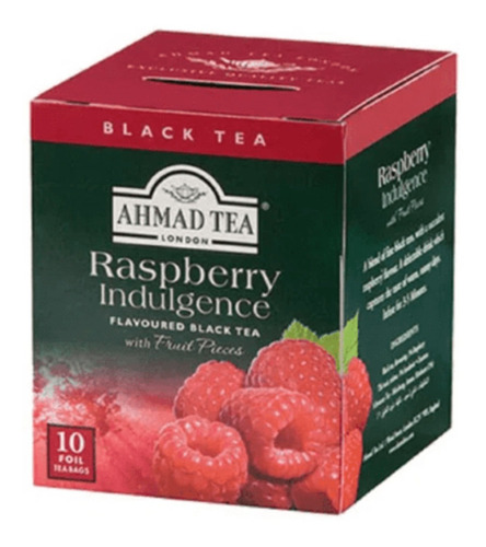 Chá Ahmad London Raspberry Indungence 12x20g