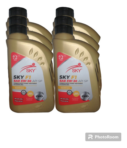 Aceite Sky 5w-30 Sintetico  