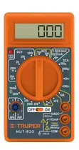 Comprar Tester Multimetro Digital Truper Mut-830 Diodo Transistor